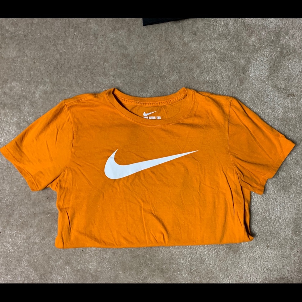 Orange Nike Tee